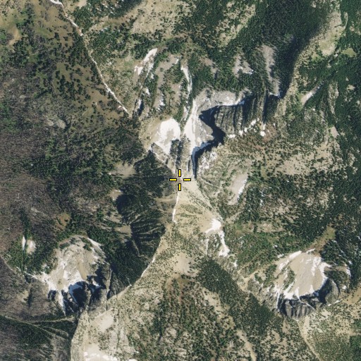 Aerial/Satellite Image of North Navarre Peak, WA