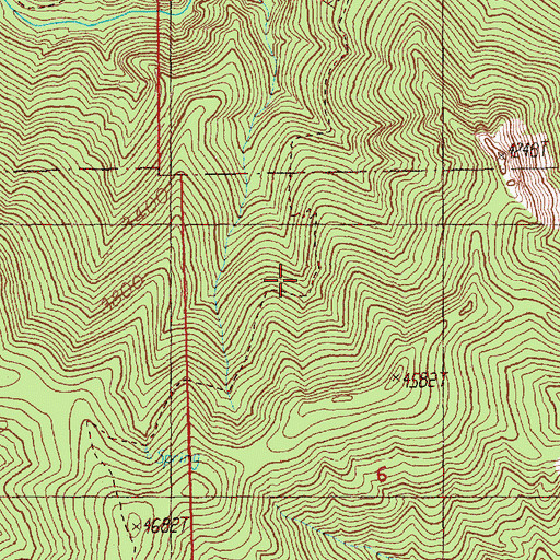 Topographic Map of North Ridge Trail, WA