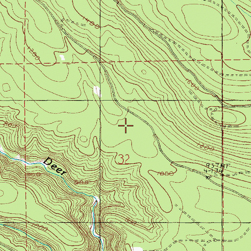 Topographic Map of Oso Truck Trail, WA