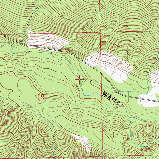 Topographic Map of Owl Creek, WA