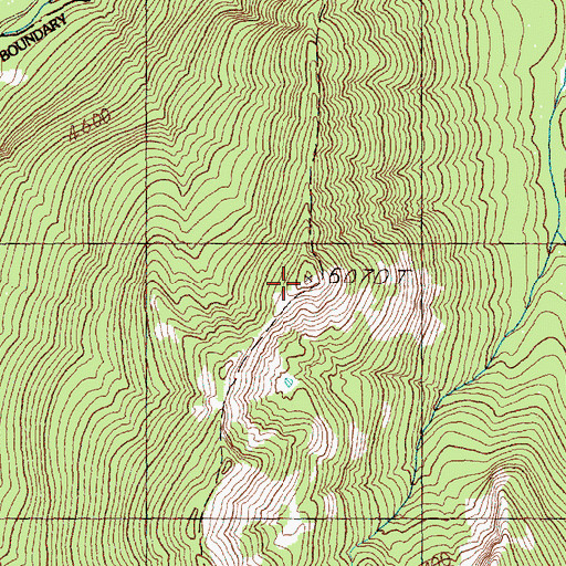 Topographic Map of Pear Butte Trail, WA
