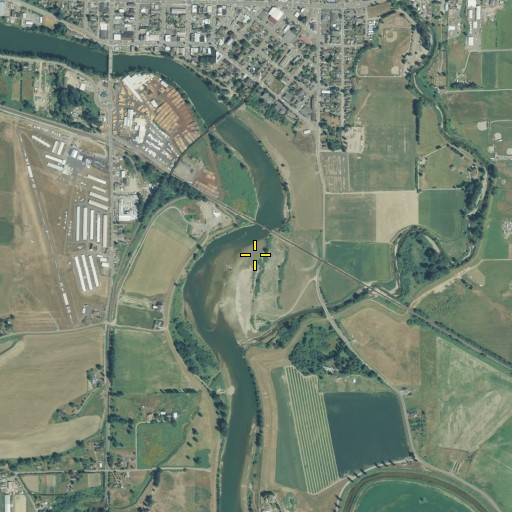 Aerial/Satellite Image of Pilchuck River, WA