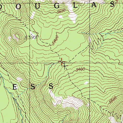 Topographic Map of Rattlesnake Trail, WA
