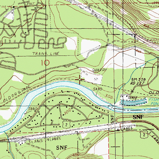 Topographic Map of Reiter, WA