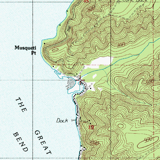 Topographic Map of Rendsland Creek, WA