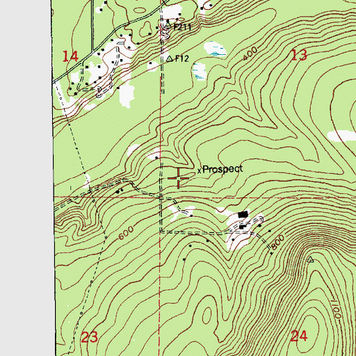 Topographic Map of Reynolds Mine, WA