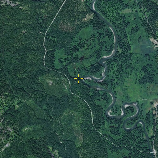 Aerial/Satellite Image of Sears Creek, WA