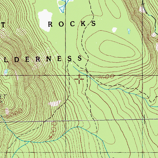 Topographic Map of Skeelter Shelter, WA