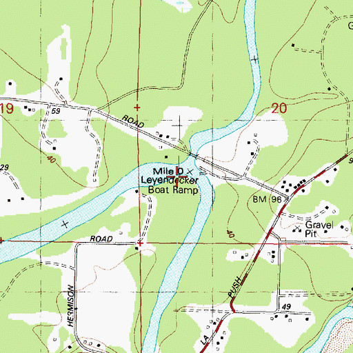 Topographic Map of Sol Duc River, WA