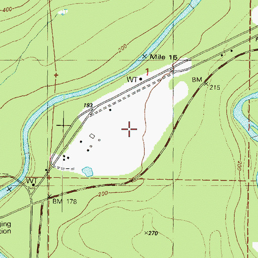 Topographic Map of Sol Duc Valley, WA