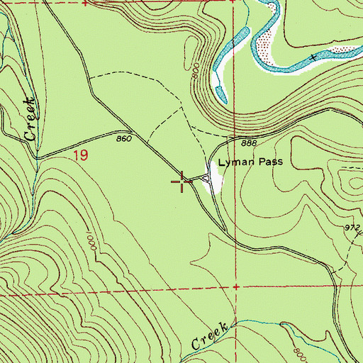 Topographic Map of Camp Eighteen, WA