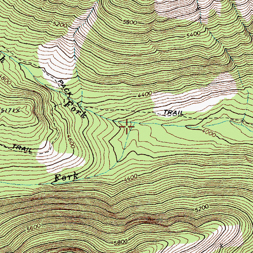 Topographic Map of South Fork Twisp River, WA