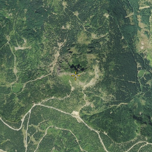 Aerial/Satellite Image of Spud Mountain, WA