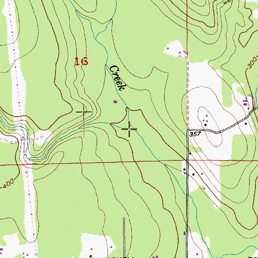 Topographic Map of Star Creek, WA