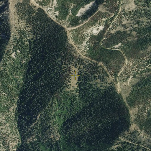 Aerial/Satellite Image of Stormy Spring, WA