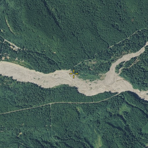 Aerial/Satellite Image of Sunshine Point Campground, WA