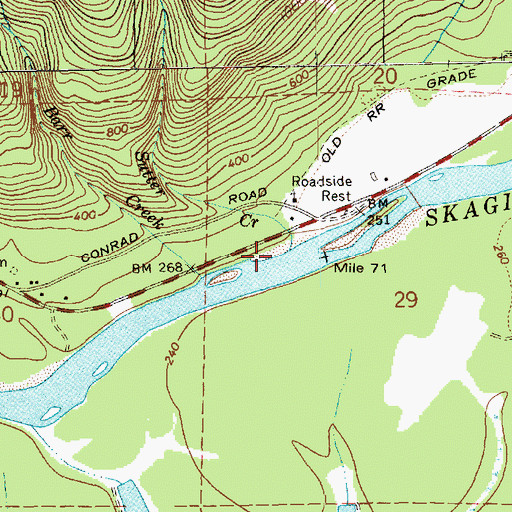 Topographic Map of Sutter Creek, WA