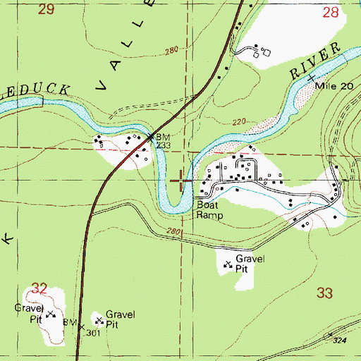 Topographic Map of Tassel Creek, WA