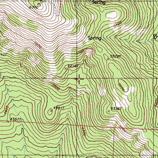 Topographic Map of Tunnel Trail, WA