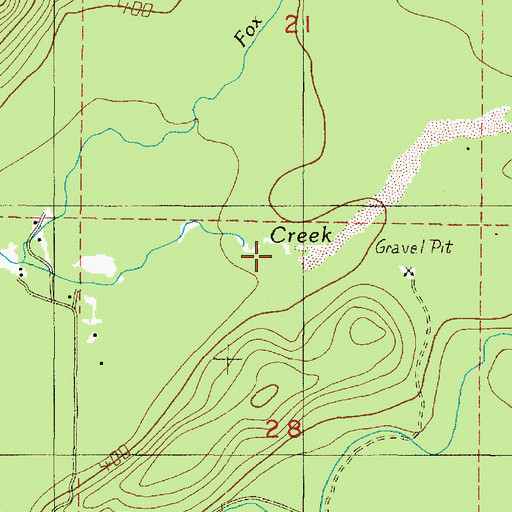 Topographic Map of Underground Passage, WA