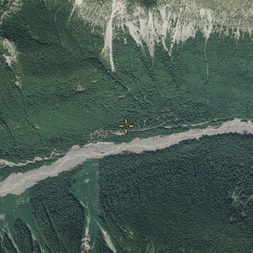 Aerial/Satellite Image of White River Campground, WA