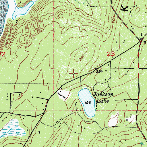 Topographic Map of Key Peninsula, WA