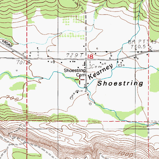 Topographic Map of Stowell Creek, WA