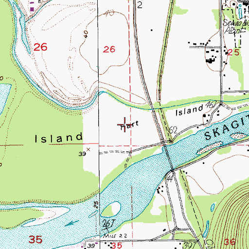 Topographic Map of Skagit Valley, WA
