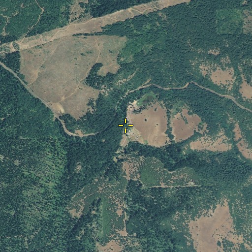 Aerial/Satellite Image of Hilton Spring, WA