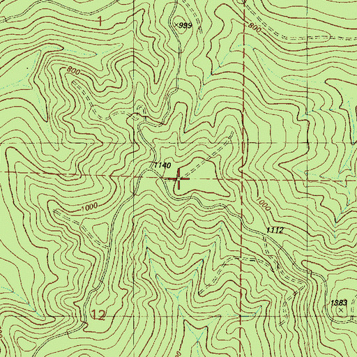 Topographic Map of Kalaloch Ridge, WA