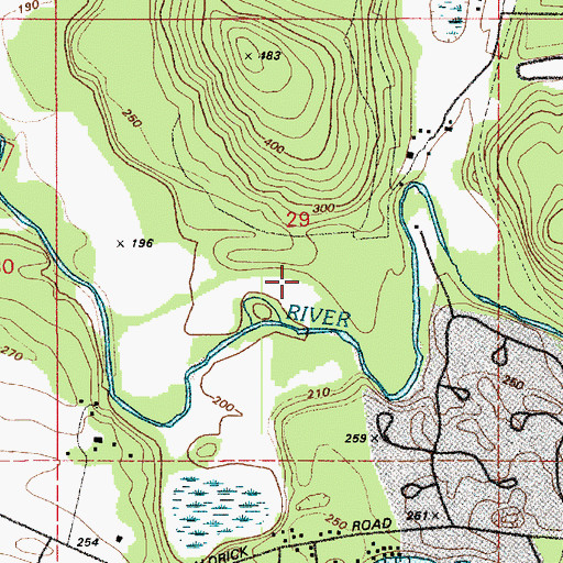 Topographic Map of Thurston County, WA