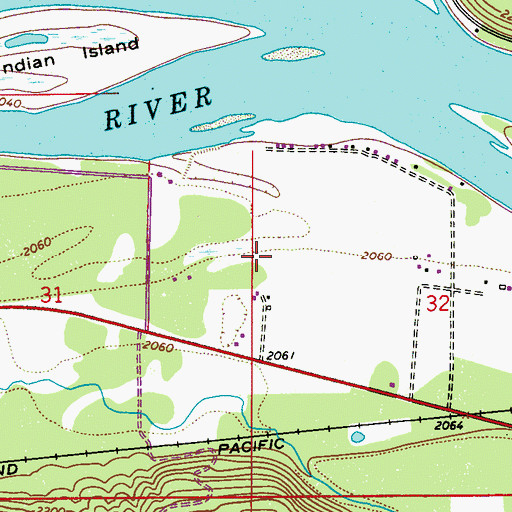 Topographic Map of Lake Newport State Park, WA