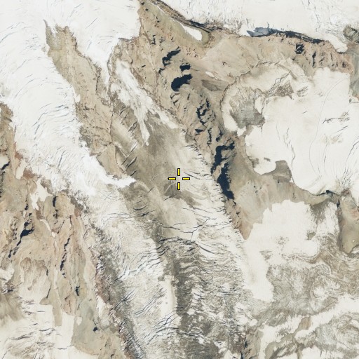Aerial/Satellite Image of Nisqually Cirque, WA