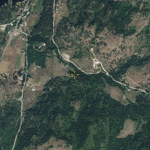 Aerial/Satellite Image of Ark Mine, WA