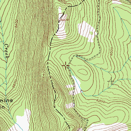 Topographic Map of Meadows Campground, WA