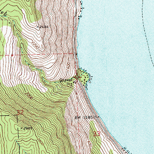 Topographic Map of Granite Falls, WA