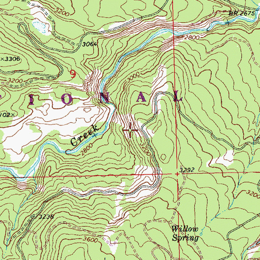 Topographic Map of Mount Aix Vista, WA