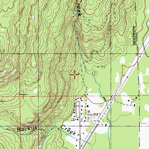 Topographic Map of Marblemount Ranger District, WA