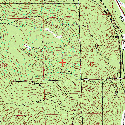 Topographic Map of Leavenworth Ranger District (historical), WA