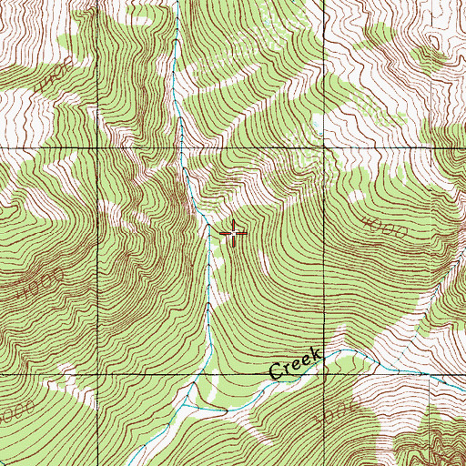 Topographic Map of Twelve Mile Shelter, WA