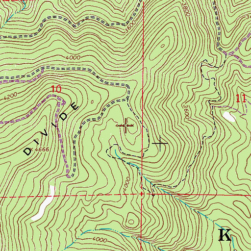 Topographic Map of Pelke Lookout, WA