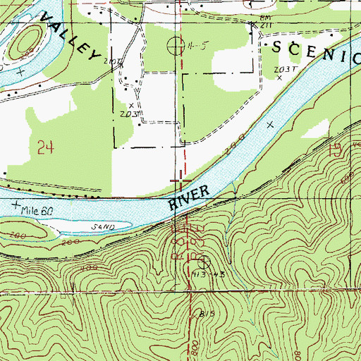 Topographic Map of Nestos (historical), WA
