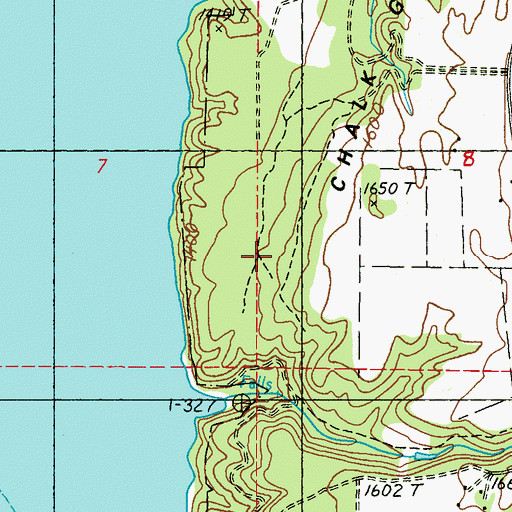 Topographic Map of Harvey (historical), WA