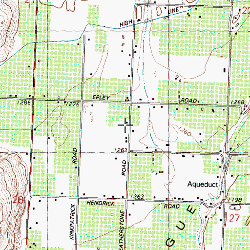 Topographic Map of Epley (historical), WA