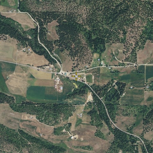 Aerial/Satellite Image of Summit Valley School, WA