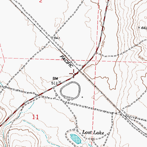 Topographic Map of Grosscup, WA