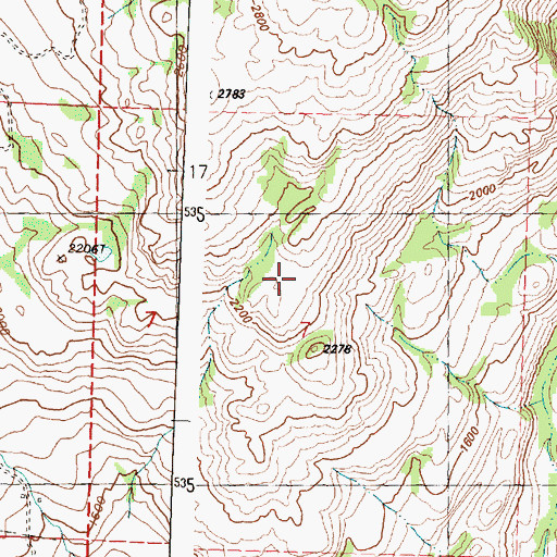 Topographic Map of Chiliwist, WA