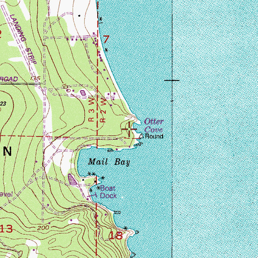 Topographic Map of Limberry Point, WA