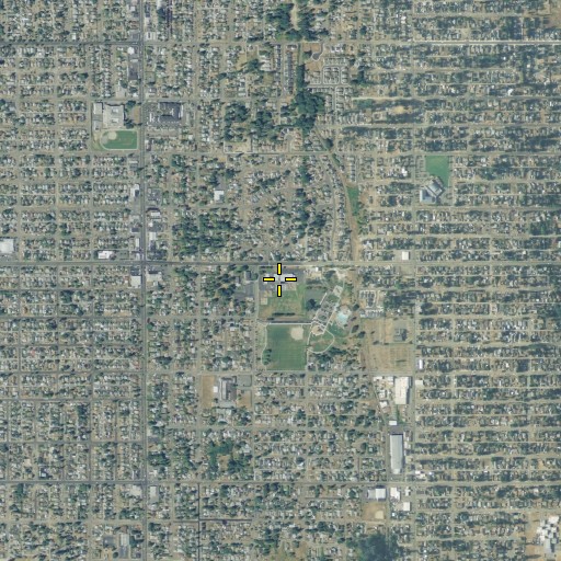 Aerial/Satellite Image of Concordia Lutheran School, WA