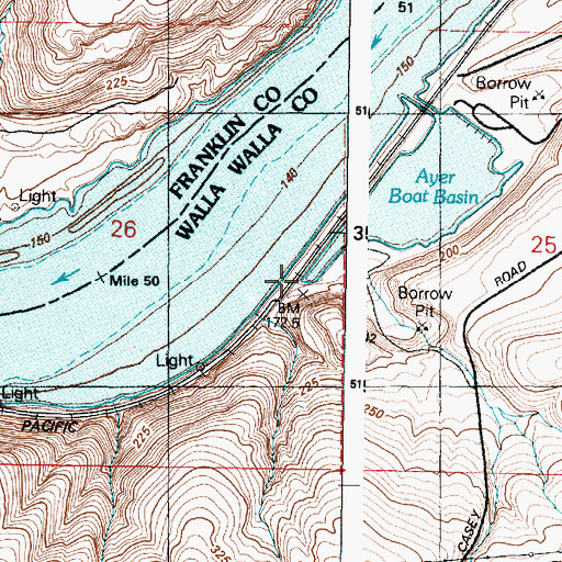 Topographic Map of Lake Herbert G West, WA